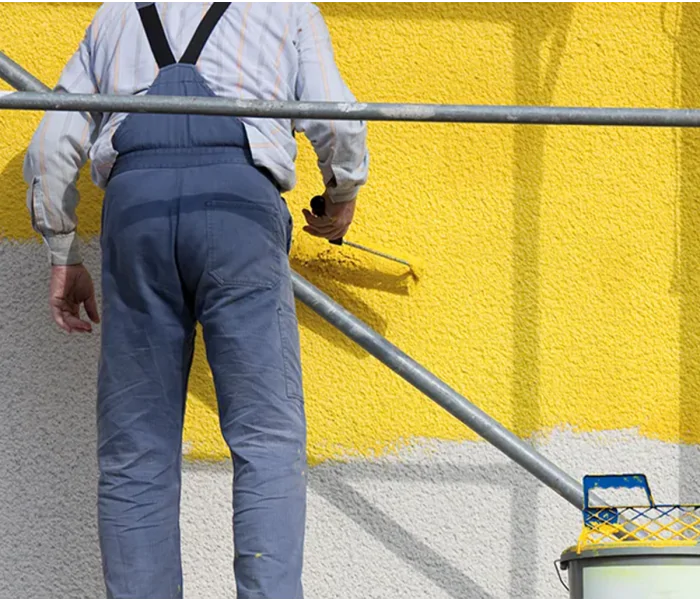 ZINSSER ALLCOAT PINTURA EXTERIOR PARA PAREDES RAL 6013 VERDE CAñA  10 LITRO